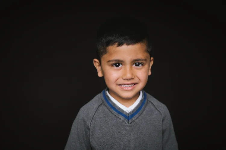 Smiling Nursery Pupil