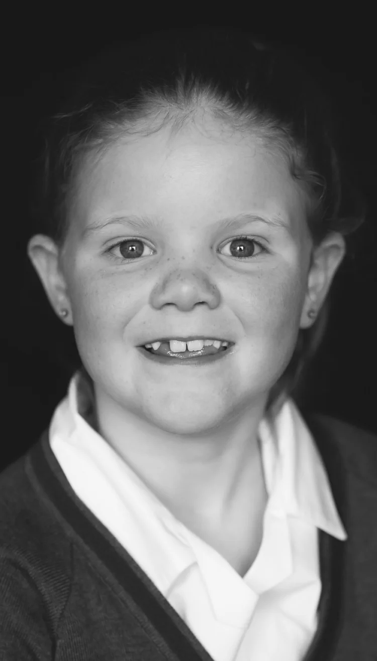 A smiling juniors student